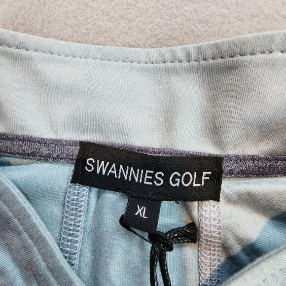 Swannies Golf NEW Women's Quinn Polo‎ Ski Heather Embroidered Arm Logo sz XL - Picture 7 of 15
